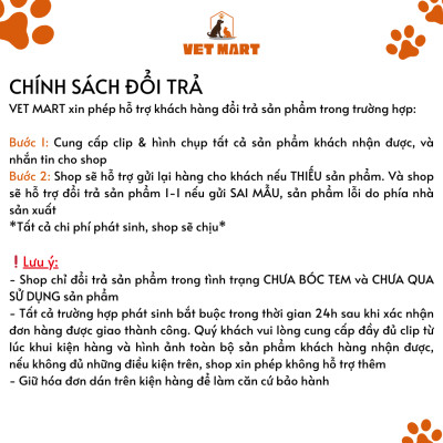 Dung dịch Five-Vitamin C - bổ sung vitamin giúp vật nuôi TĂNG SỨC ĐỀ KHÁNG, GIẢM STRESS, NHANH HỒI PHỤC KHI BỊ BỆNH