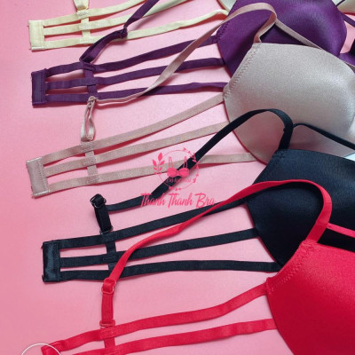 Áo ngực độn kép, dây chéo quyến rũ, form áo cực đẹp - Áo lót thái lan 8218