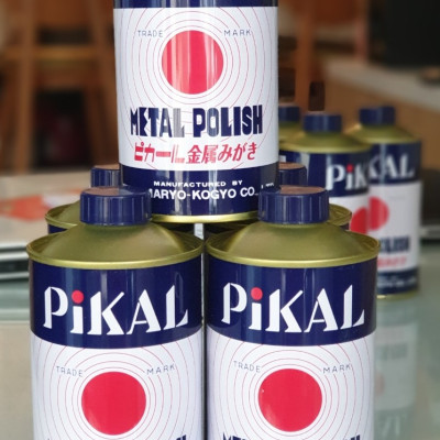 Combo  02 Bình Dầu đánh bóng kim loại Pikal Metal Polish 300g nhập khẩu từ Nhật Bản