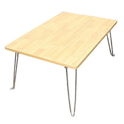 Bàn ngồi bệt vân gỗ gấp gọn-phủ bóng