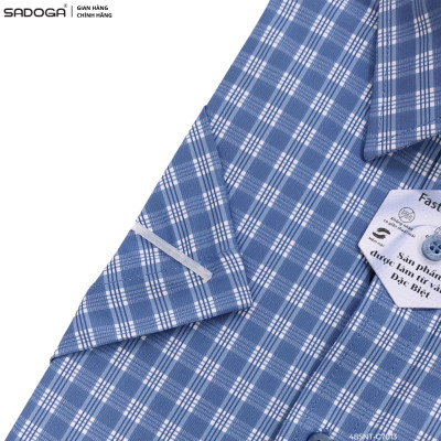 Áo Sơ Mi Nam Nhanh Khô Kẻ Caro Classic, Chất Liệu Thấm Hút Mồ Hôi Vượt Trội C7013