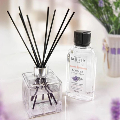 Maison Berger - Lọ tinh dầu khuếch tán hương 125ml - Ocean Breeze/Lavender Fields/Lavender Fields