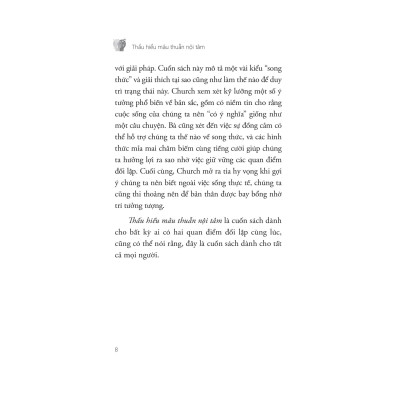 Sách - Thấu Hiểu Mâu Thuẫn Nội Tâm