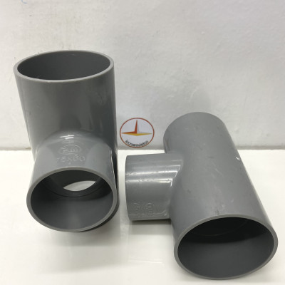 Tê giảm 75 x 60 nhựa PVC Bình Minh _ T75x60