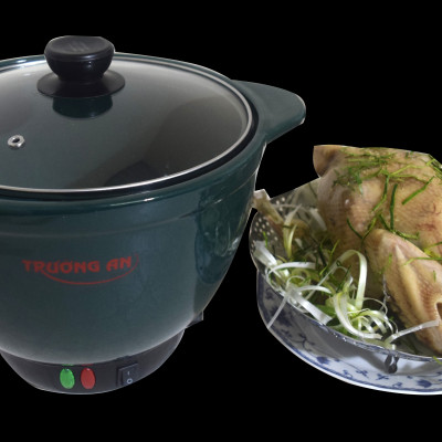 Nồi nấu nhanh NH09 rêu - Hàng chính hãng - Gốm sứ cao cấp  - Điện gia dụng