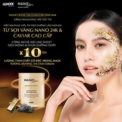 Mặt nạ tinh chất cô đặc tái sinh tế bào phục hồi da CONCENTRATED RECOVERY MASK DAMODE 3 cái dùng thử