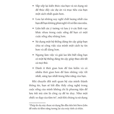 Buiding A Second Brain - Thiết Lập Bộ Não Thứ Hai (1980)