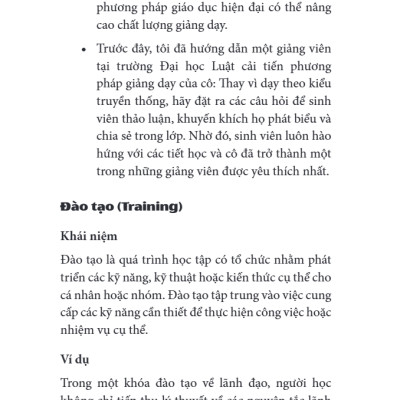 Tinh Hoa Kỹ Năng Đào Tạo Và Truyền Cảm Hứng