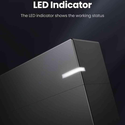 Ugreen UG30729CM472TK 3.5inch 16Tb 1M Hộp đựng ổ cứng SATA hổ trợ 16Tb kèm cáp USB-A sang USB-C hổ trợ nguồn 12v-2A - HÀNG CHÍNH HÃNG