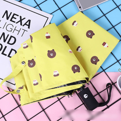 Ô dù đi mưa , che nắng vải dù gấp gọn , hình gấu dễ thương cute nhiều màu ,chống thấm nước ,chống tia UV , trẻ trung , hiện đại nhỏ gọn dễ dàng mang theo mọi nơi  