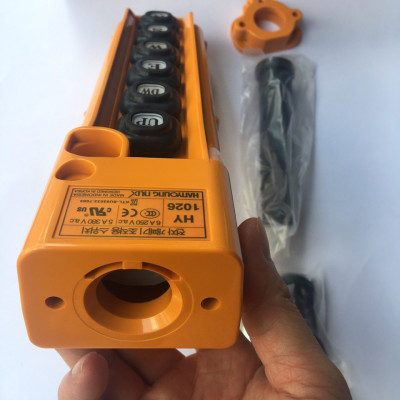 Tay bấm điều khiển 6 nút Hàn Quốc dùng điểu khiển các thiết bị nâng an toàn tiện lợi