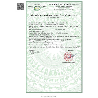 An Thần Bổ Tâm PQA Thành Phần Từ Thiên Nhiên Hỗ Trợ Người Mất Ngủ, Ngủ Không Sâu Giấc Hộp 25 Gói