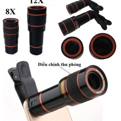 Len zoom 12X chụp hình điện thoại cao cấp