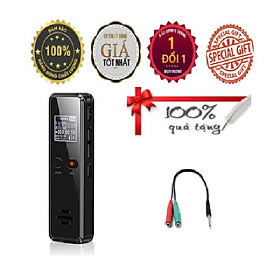 KHUYẾN MÃI KHỦNG, SỐ LƯỢNG CÓ HẠN - ROGTZ Máy Ghi Âm Mini 818 Siêu Nhỏ Pin Lithium Trâu Bỏ Túi Hệ Thống Âm Thanh VARVOR Ghi Âm Ba Chế Độ Bộ Nhớ 8GB CHàng Chính Hãng