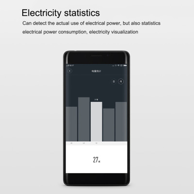 Ổ cắm thông minh Aqara QBCZ11LM Công tắc hẹn , Thống kê điện