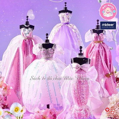Đồ chơi thiết kế thời trang Mideer Clothing Design House - Dụng cụ may vá thủ công tại nhà cho bé từ 5 tuổi