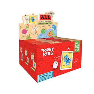 Combo 6 Bộ Đồ Chơi DIY TOONYKIDS Thú Cảm Xúc All The Feels TN00424-001 [Tặng Kèm Sticker]
