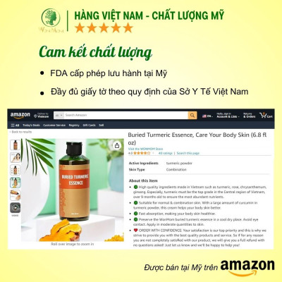 Cốt nghệ hạ thổ dưỡng trắng body, sạch thâm rạn, thơm tho body sau sinh Wonmom 200ml