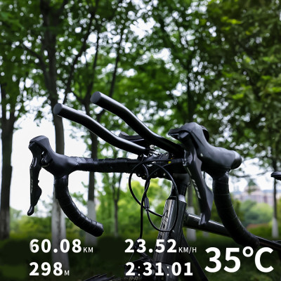 Tay nghỉ xe đạp thể thao gắn ghi đông hợp kim nhôm siêu nhẹ, tay nghỉ carbon 34cm đầy đủ phụ kiện hàng chính hãng