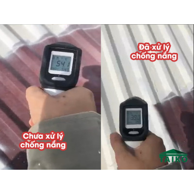 Sơn Chống Nóng Taiko CN01 / Sử Lý Bề Mặt Tường Nhà, Mái Tôn, Kim Loại Tấm Lợp Fibro