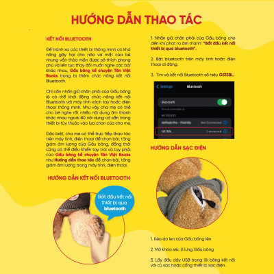 Gấu Bông Kể Chuyện - Người Bạn Tâm Tình Của Bé