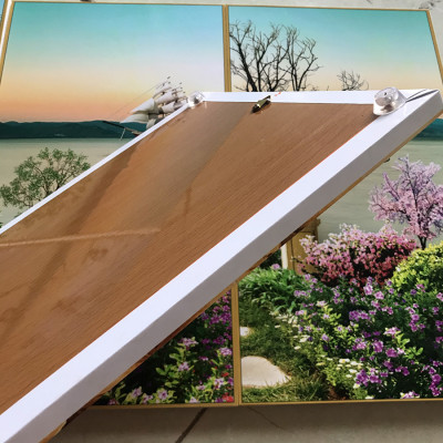 Tranh treo tường, tranh trang trí PP_ NT607 bộ 5 tấm ghép Sơn thuỷ hữu tình