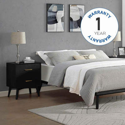 Tủ đầu giường phòng ngủ 2 ngăn keo SM07CT KT 51 x 40 x 61 cm