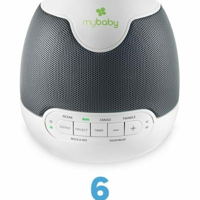 Máy phát âm thanh ru ngủ, đèn chiếu trần nhà Homedics MYB-S305 - Hàng nhập khẩu USA