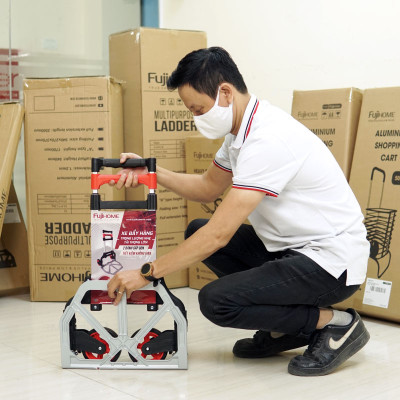 Xe đẩy kéo hàng 2 bánh rút gọn đa năng FUJIHOME HT-280