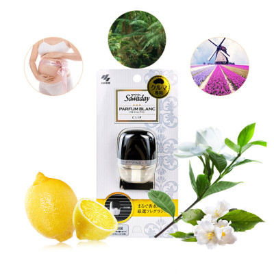 Nước hoa ô tô cao cấp Sawaday Parfum Blanc Nhật Bản 6ml