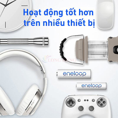 Hộp Pin sạc Panasonic Eneloop AAA 800mAh BK-4MCCE/2BT (24 viên) - Hàng chính hãng