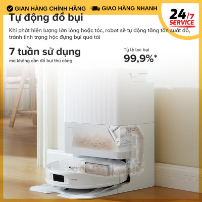 Robot hút bụi lau nhà Roborock Qrevo C Pro- Hàng Chính Hãng