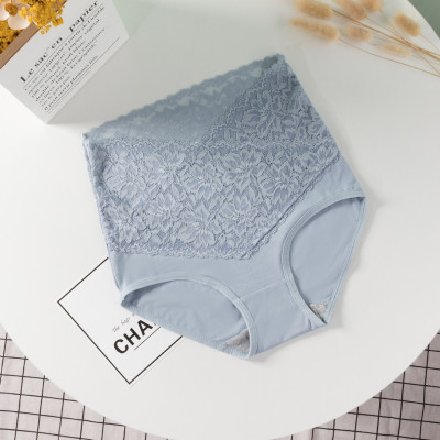 COMBO 5 QUẦN COTTON PHỐI REN LƯNG CAO ÔM BỤNG 86041