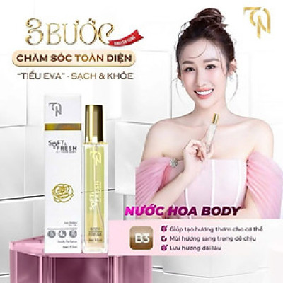 Dung Dịch Vệ Sinh Phụ Nữ Soft & Fresh tặng kèm nước hoa vùng kín và nước hoa body Đông Anh Collagen X3