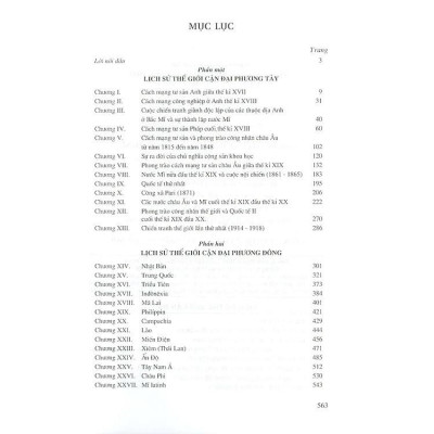 Sách - Lịch Sử Thế Giới Cận Đại  - NXB Giáo Dục - HV