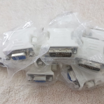 Đầu chuyển DVI to VGA - Đầu chuyển cổng DVI ra cổng VGA - Hàng chính hãng