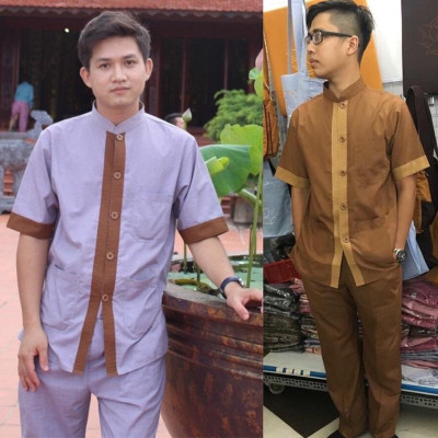 Đồ Lam Đi Chùa # Tim Tâm # Nam Nữ