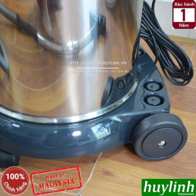 Máy hút bụi công nghiệp khô và ướt Tiross TS9303 - dung tích 38 lít - 1600W - Sản xuất tại Malaysia - Hàng chính hãng