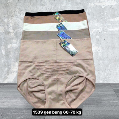 Quần Lót Nữ Gen Nhẹ Dệt Kim Lưng Cao 1539 – Định Hình Vùng Eo, Thoáng Mát, Không Gò Bó