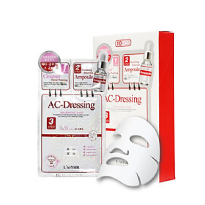 Hộp 10 mặt nạ tái tạo - trẻ hóa da - ngăn ngừa mụn 3 bước Rainbow L