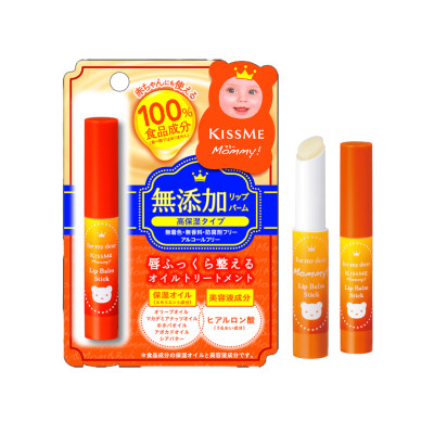 Son Dưỡng Chống Nứt Nẻ Môi Dành Cho Bé Từ 06 Tháng Tuổi Và Làn Da Nhạy Cảm Kissme Mommy Lips (2.5 G)