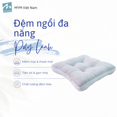 Đệm Ngồi Đa Năng MYM Đàn Hồi, Thoáng Khí Chống Đau Mỏi Ê Mông (Mẫu Ngẫu Nhiên)