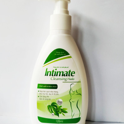DUNG DỊCH VỆ SINH PHỤ NỮ TRẦU KHÔNG TRÀ XANH INTIMATE CLEANSING - GIÚP LÀM SẠCH NHẸ NHÀNG - KHÁNG KHUẨN - KHỬ MÙI HÔI - NGĂN NGỪA VIÊM NHIỄM - NẤM NGỨA - CHAI CÓ VÒI 125ML