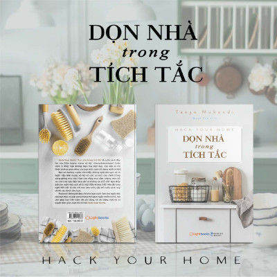 Sách - Hack Your Home Dọn Nhà Trong Tích Tắc - Tanya Mukendi