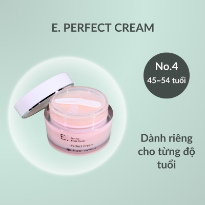 Kem dưỡng da organic Nhật Bản E. Perfect Cream 4, dạng gel, all in one, skincare