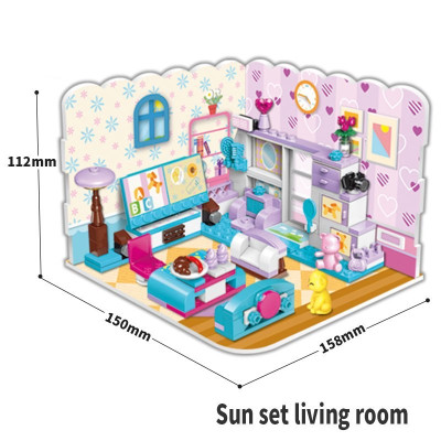 Đồ chơi lắp ráp Mô hình Căn phòng xinh xắn - Girl