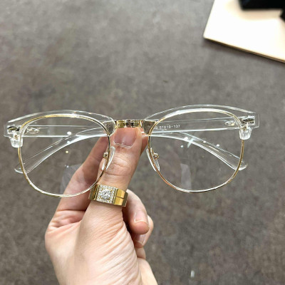 Kính gọng thời trang trong suốt unisex cho nam nữ