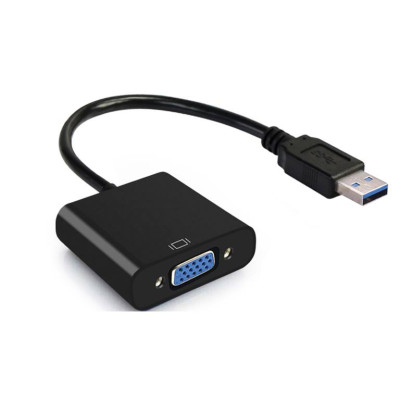 Bộ chuyển USB 3.0 sang VGA Video Display External Cable - Hàng Nhập Khẩu