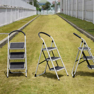 Thang gấp thép 3 bậc - Bền bỉ, chịu lực tốt, gấp gọn tiện lợi, tiết kiệm không gian - Hàng nhập khẩu chính hãng