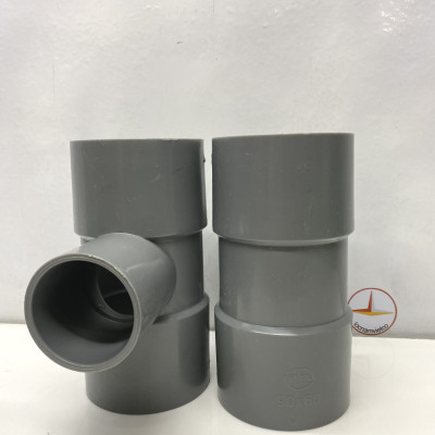 Tê giảm 90 x 60 dày nhựa PVC Bình Minh _ T90x60D